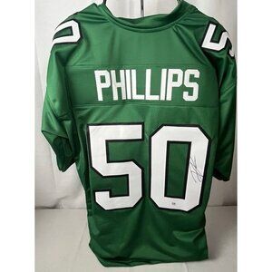 Jaelan Phillips signed autographed Philadelphia Eagles Jersey PSA Witness COA